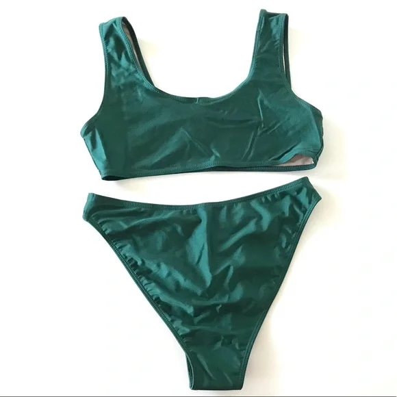 NWT Fashion Nova Calling All Angels Bikini Set M - Picture 2 of 11